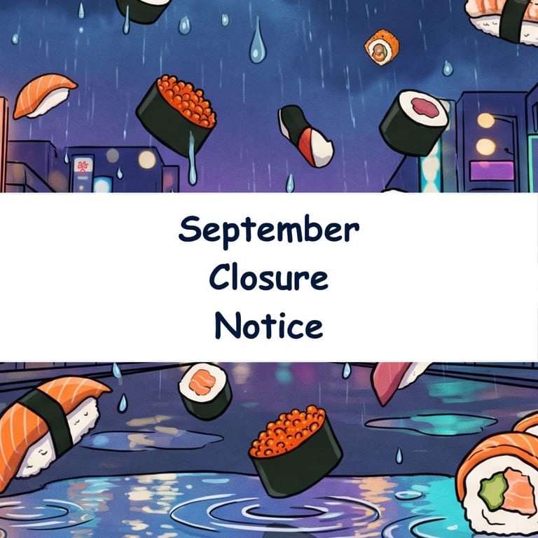 September Closure Notice